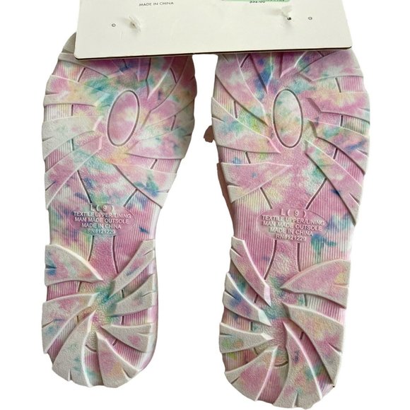 🌹NWT Women’s Slippers FIFTH & LUXE Faux Fue  Pink Size XL 10/11 - Picture 3 of 10